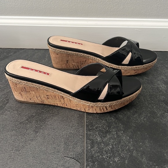 Prada wedges size 7.5 - Picture 3 of 10